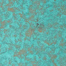 THINGOO JD-5127 Lake Blue Art Gilded Panel finish sample