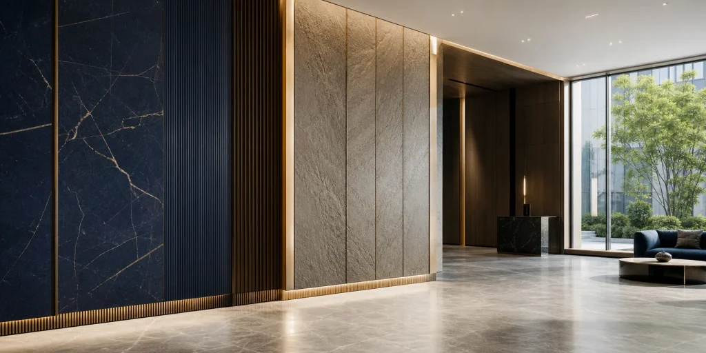 THINGOO decorative surface materials for commercial manufacturing projects